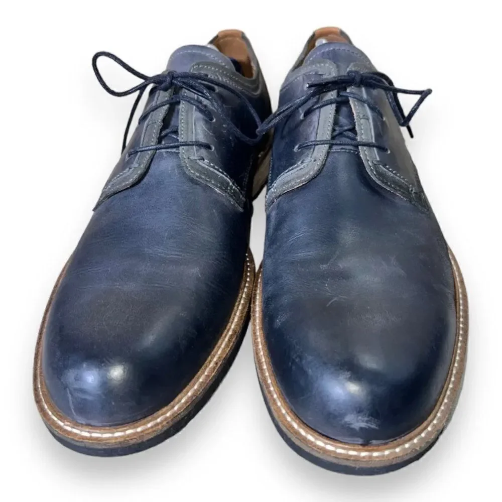 Ecco‎ Kenton Derby Tie Black Leather Oxfords Men's 13.5